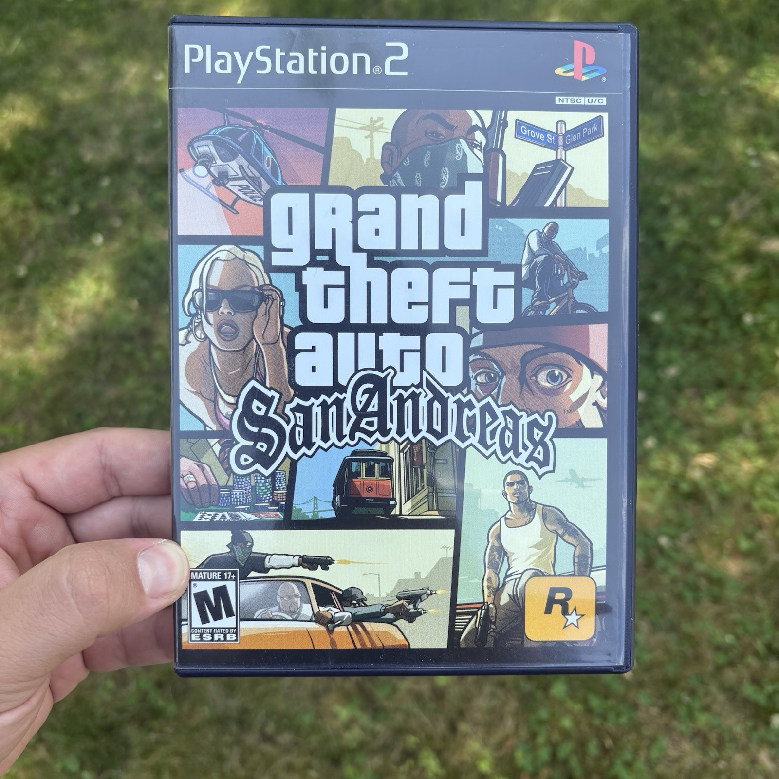 Grand Theft Auto San Andreas PS2 PlayStation 2 Complete With Map Tested