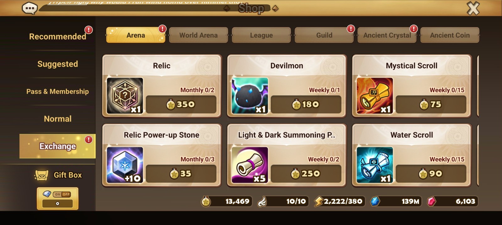 Summoners War Global/EU Scroll accounts. 1LD+All these scrolls. See discription