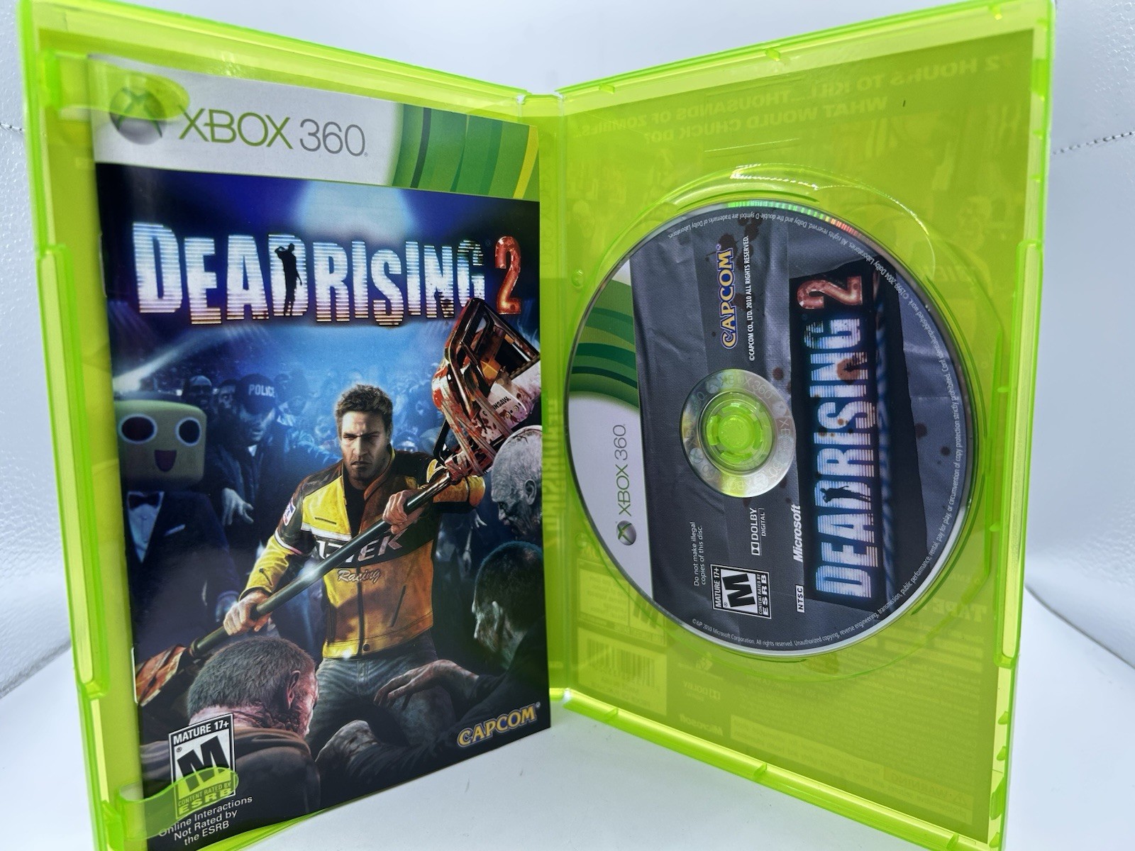 Dead Rising 1 & 2 (Microsoft Xbox 360) CIB Complete & Tested
