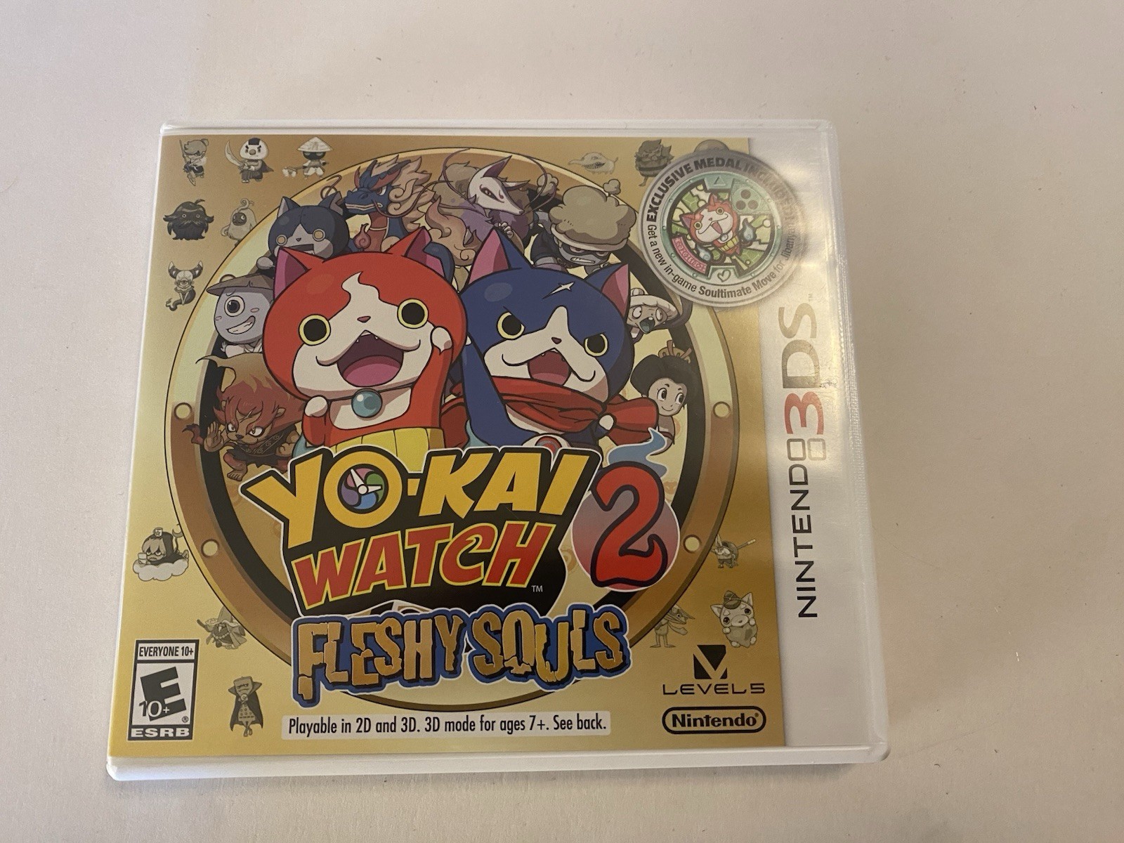 *Read* Yo-Kai Watch 2 Fleshy Souls – Nintendo 3DS Tested (No Medal) Game in Box