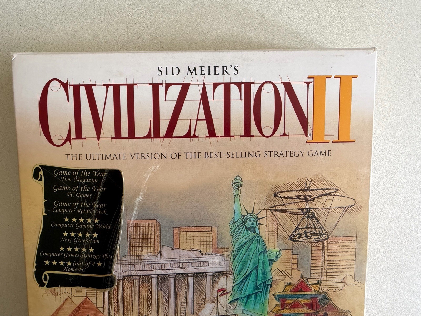 Sid Meier’s Civilization II PC 1996 Big Box