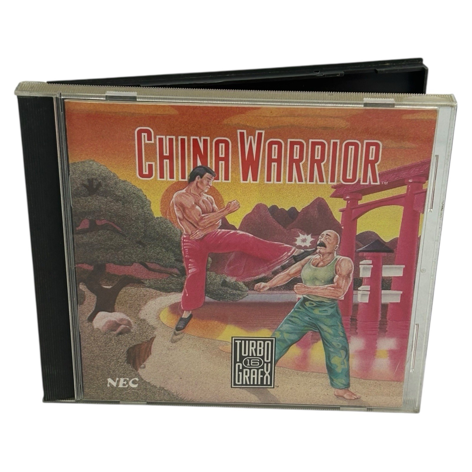 China Warrior (TurboGrafx-16, 1989) TG16 CIB Complete w/ Manual Tested