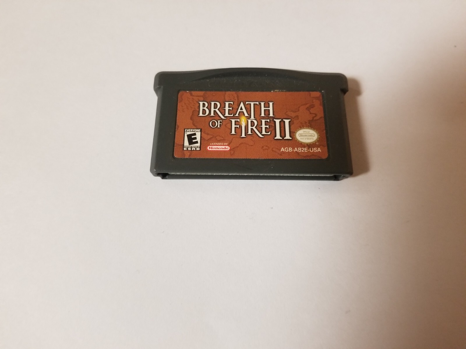 Breath of Fire II 2 Nintendo Game Boy Advance GBA AUTHENTIC