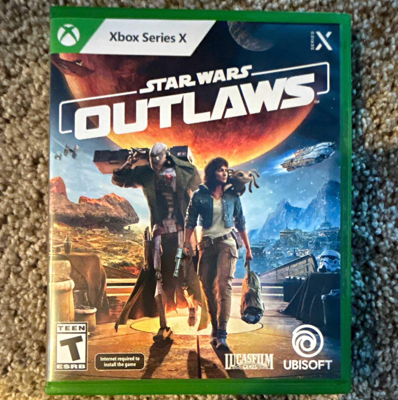 Ubisoft Star Wars Outlaws Xbox Series X 60 FPS HDR10 Ray Tracing Single Player
