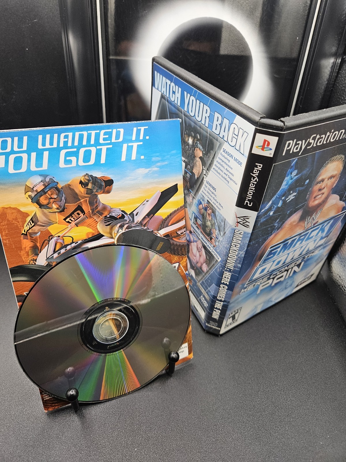WWE SmackDown Here Comes the Pain / PlayStation 2 PS2 / CIB / Clean / Read