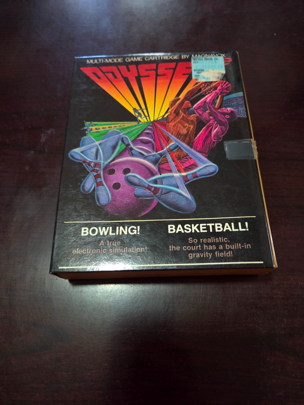 Magnavox Odyssey 2 Bowling/Basketball, complete, in original box, Nice!