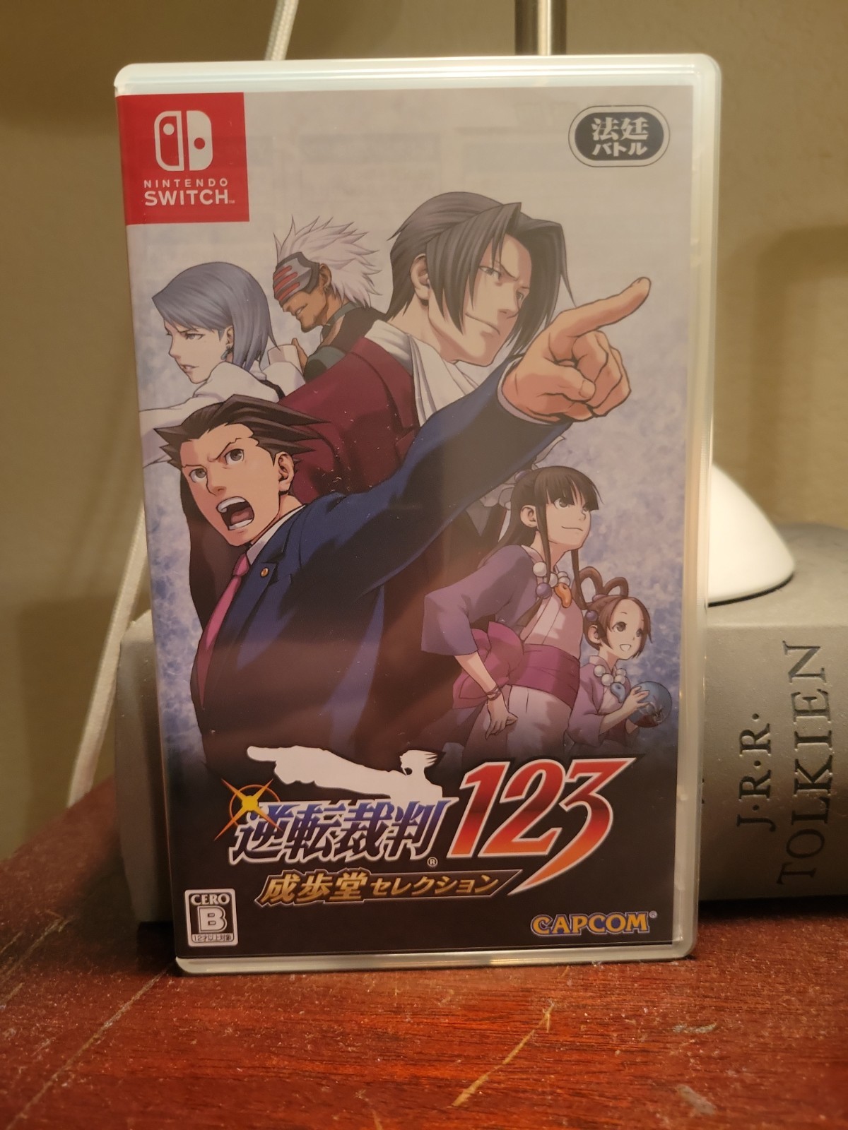 PHOENIX WRIGHT ACE ATTORNEY TRILOGY 1 2 3 1-3 New NINTENDO SWITCH Game JP Import