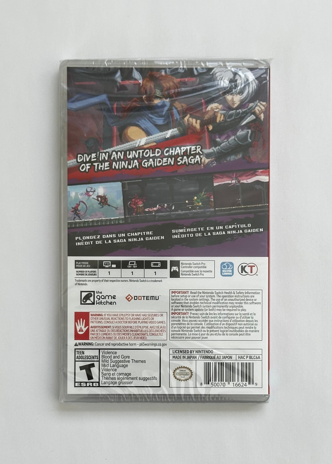 NINJA GAIDEN: Ragebound – Nintendo Switch – New Sealed