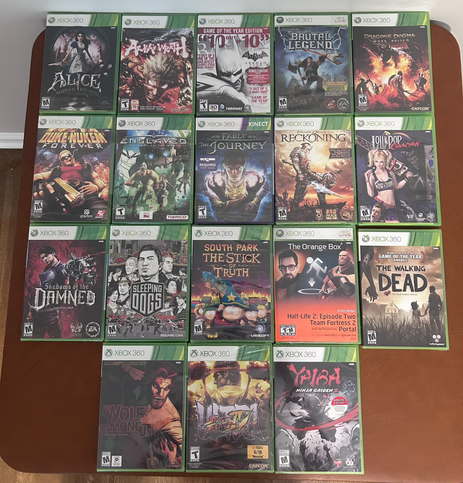 Xbox 360 Games New Factory Sealed