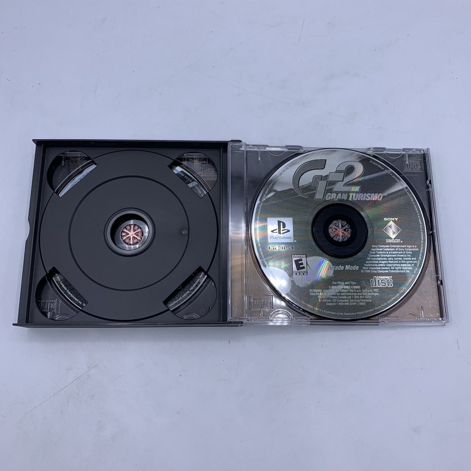 Gran Turismo 2 (Sony PlayStation 1, 1999) PS1 No Manual Greatest Hits