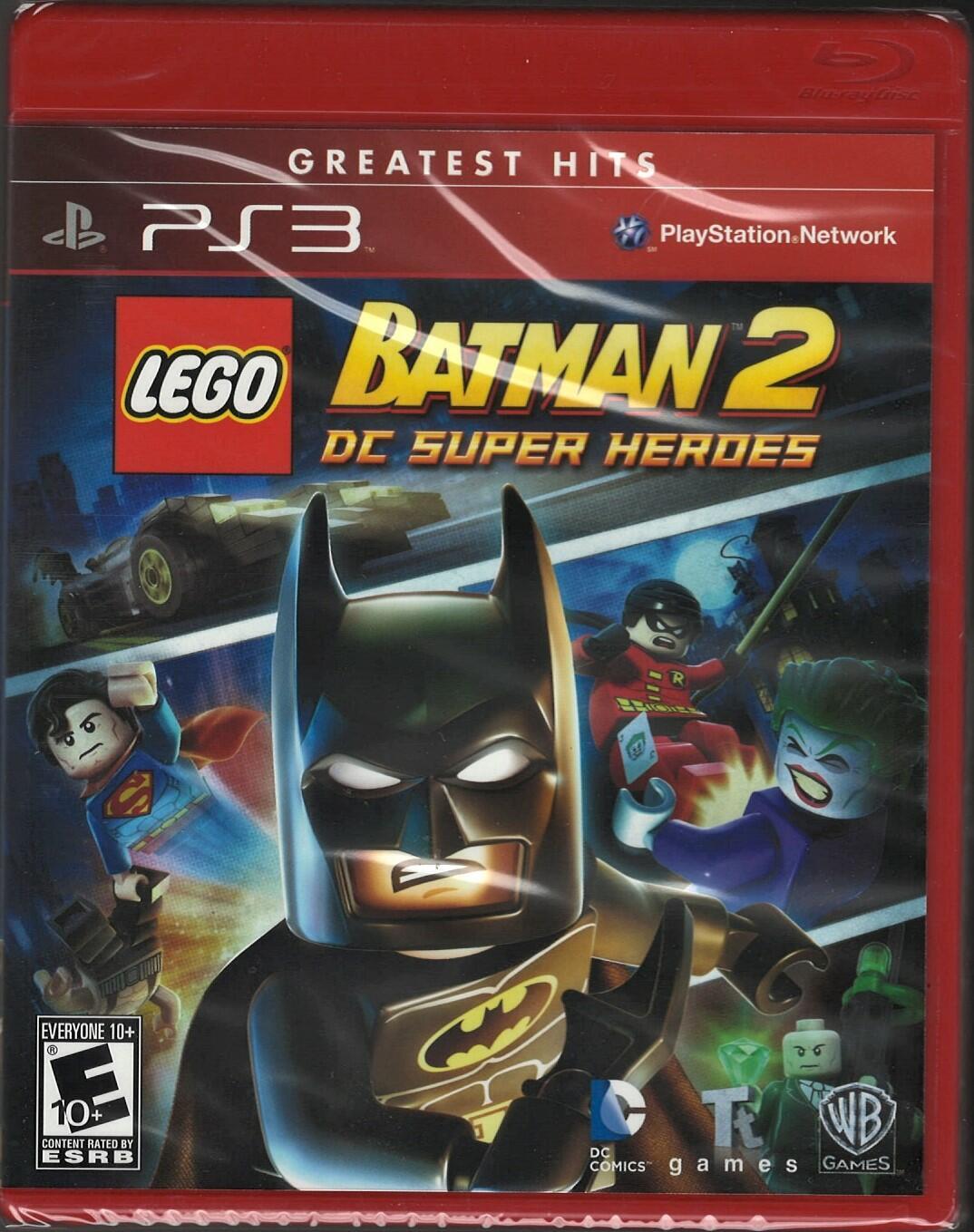 LEGO Batman 2: DC Super Heroes (Greatest Hits) PS3 (Brand New Factory Sealed US