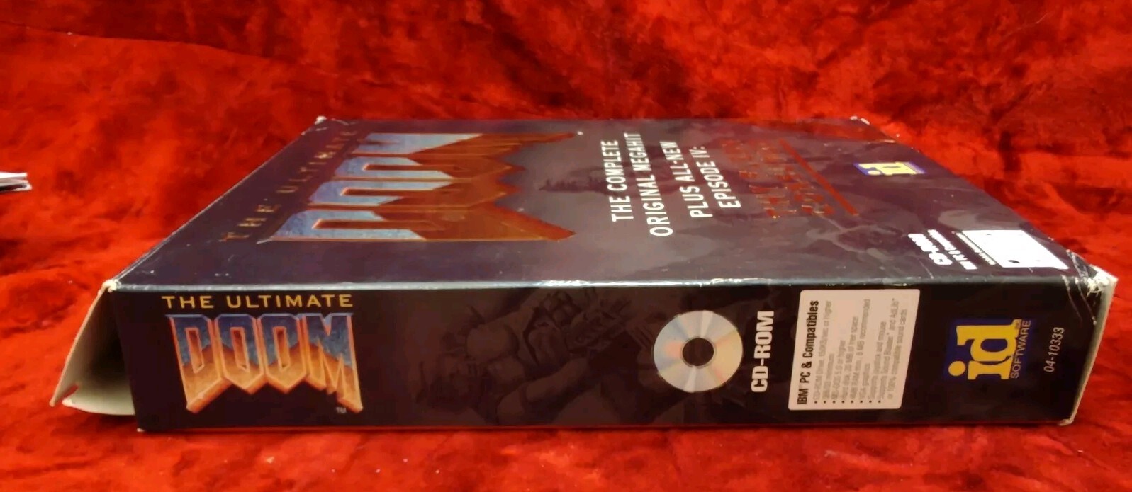The Ultimate Doom PC Big Box & Instruction Manual Only NO GAME