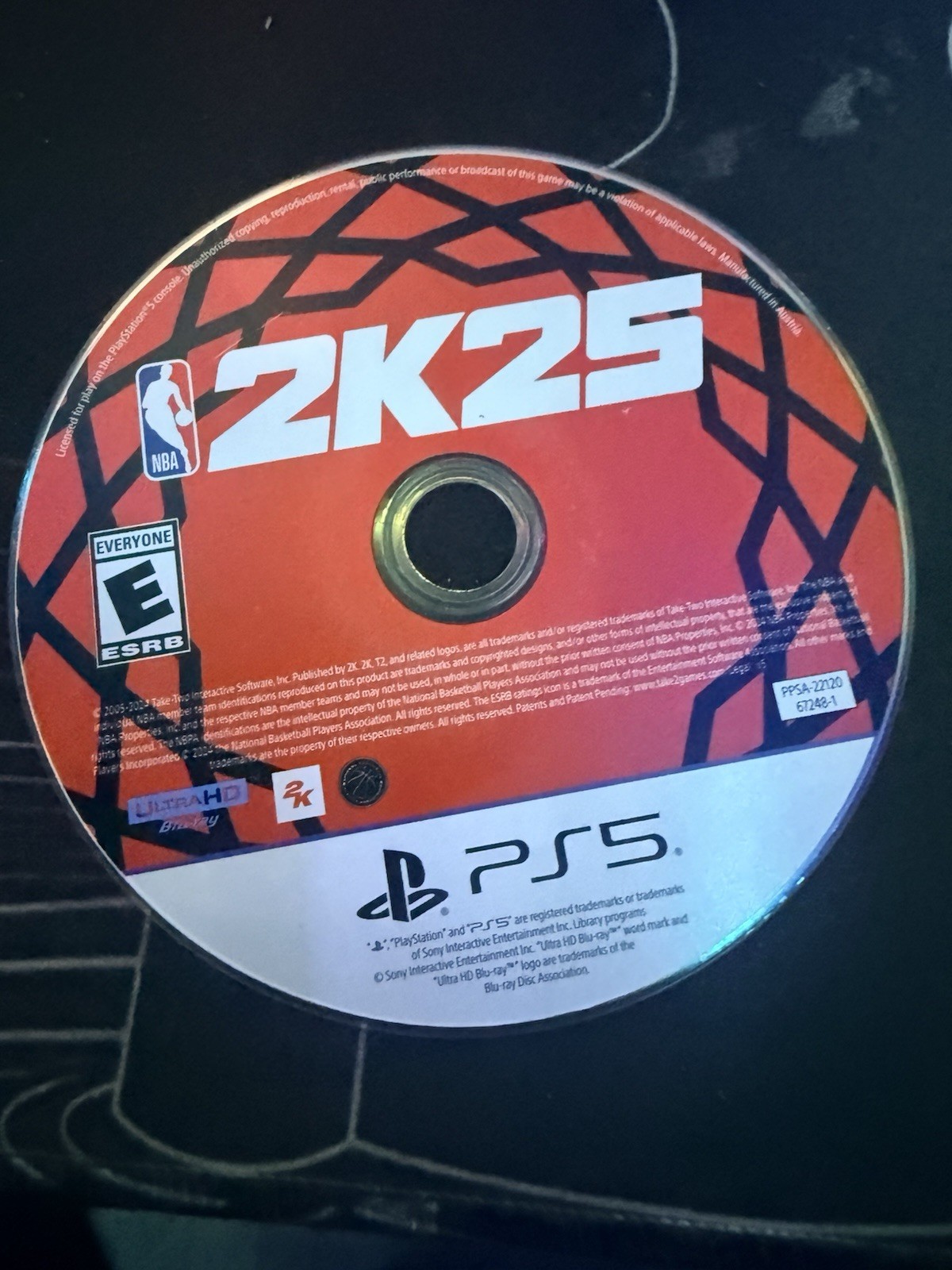 2K NBA 2K25 PS5 E-Everyone NTSC-U/C (US/Canada) 2024 Internet Required