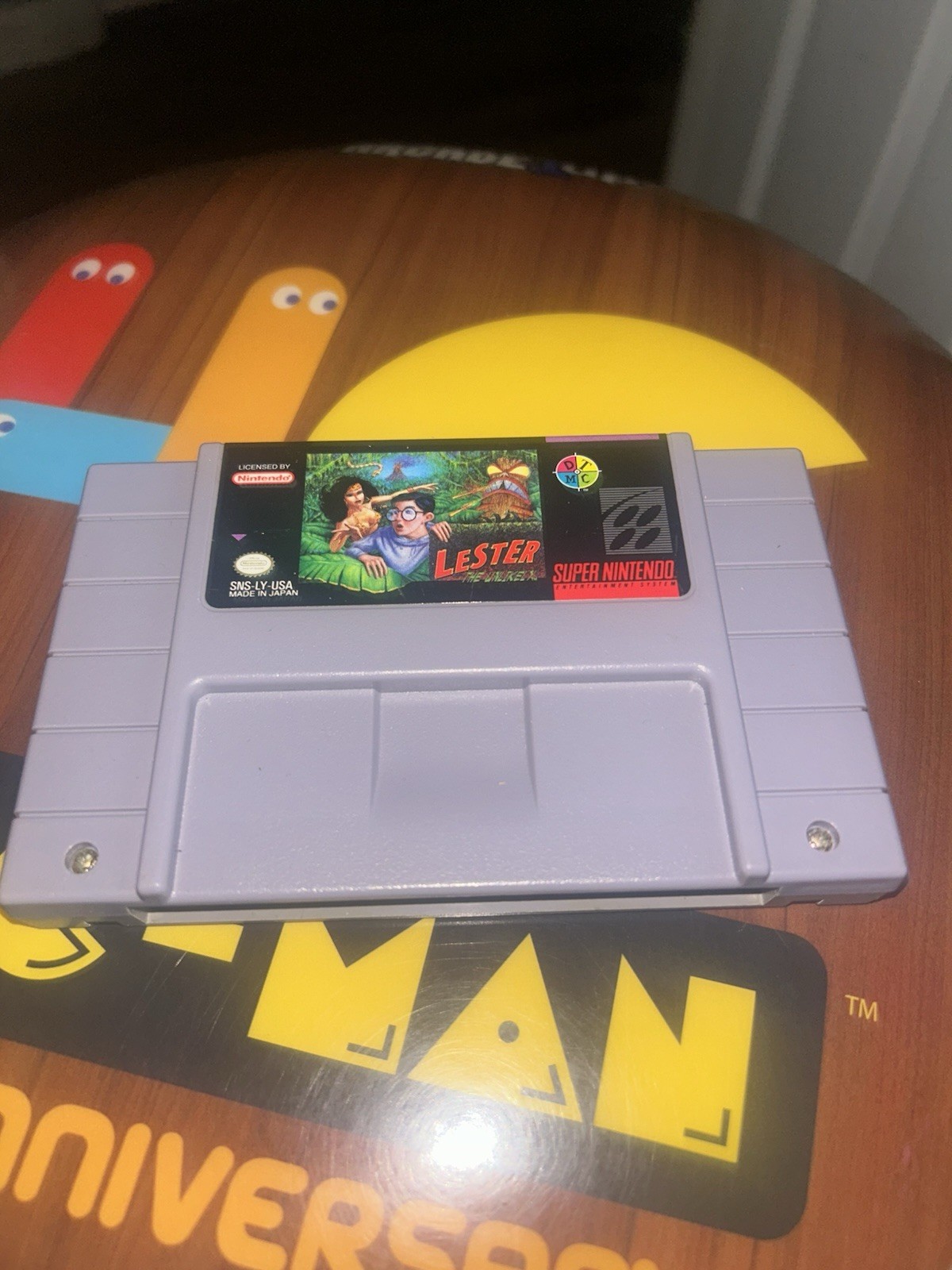 Lester the Unlikely Super Nintendo 1994 SNES Game Cartridge
