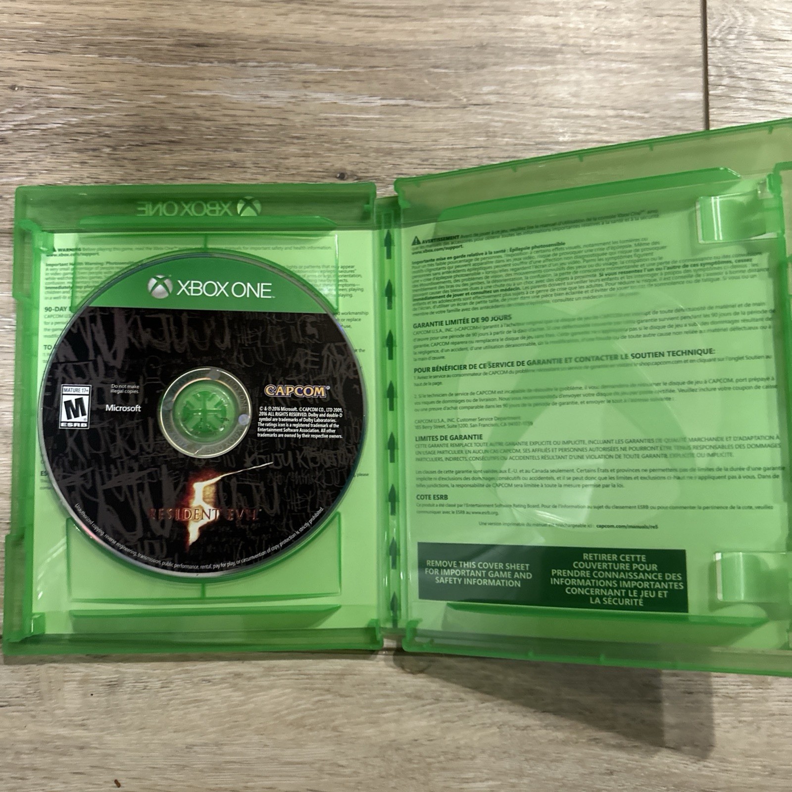 Capcom Resident Evil 5 DLC Included M Mature NTSC-U/C Microsoft Xbox One