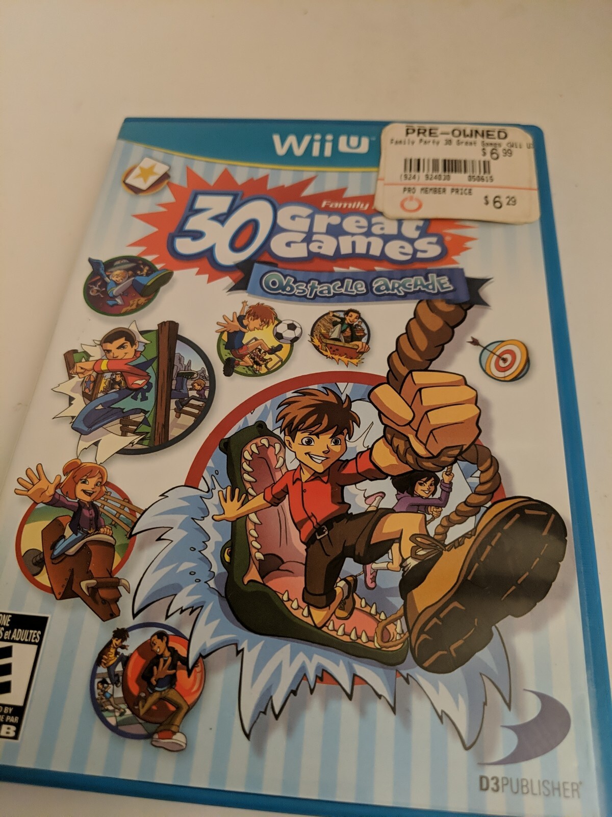 Family Party: 30 Great Games Obstacle Arcade (Nintendo Wii U, 2012)