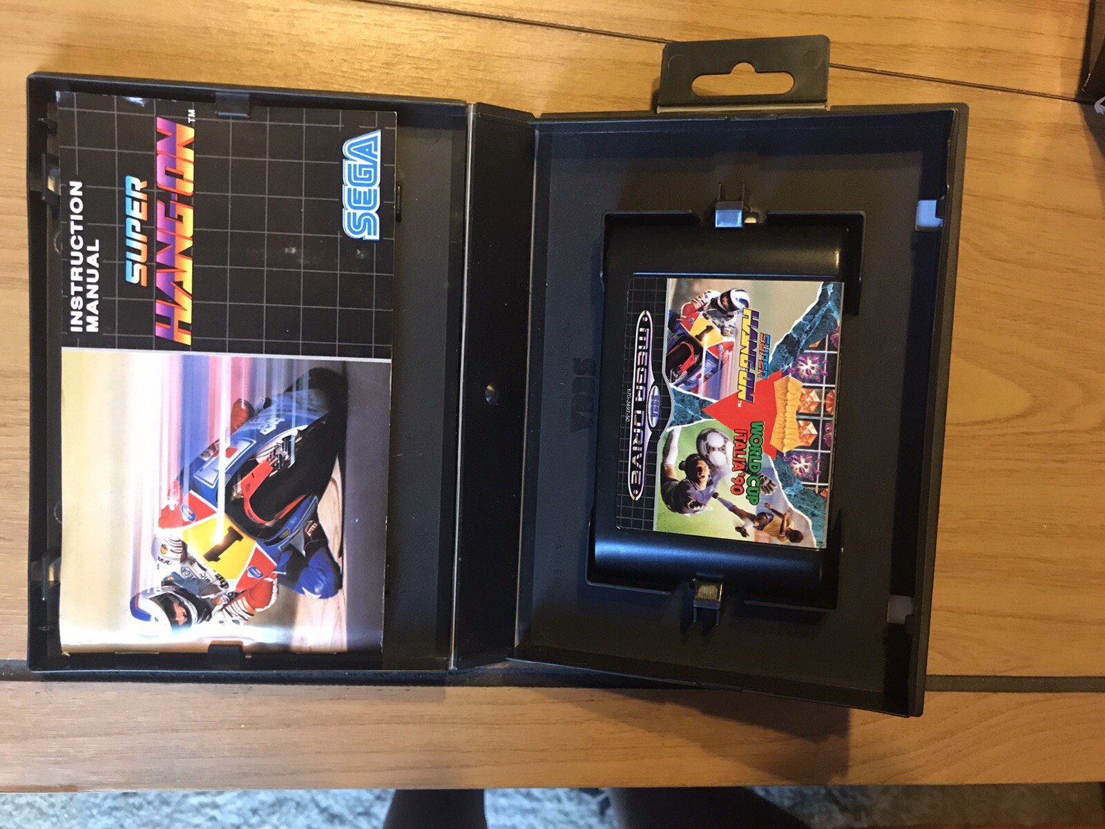 Mega Drive Mega Games 1 Super Hang On + World Cup Italia 90 + Columns cartridge