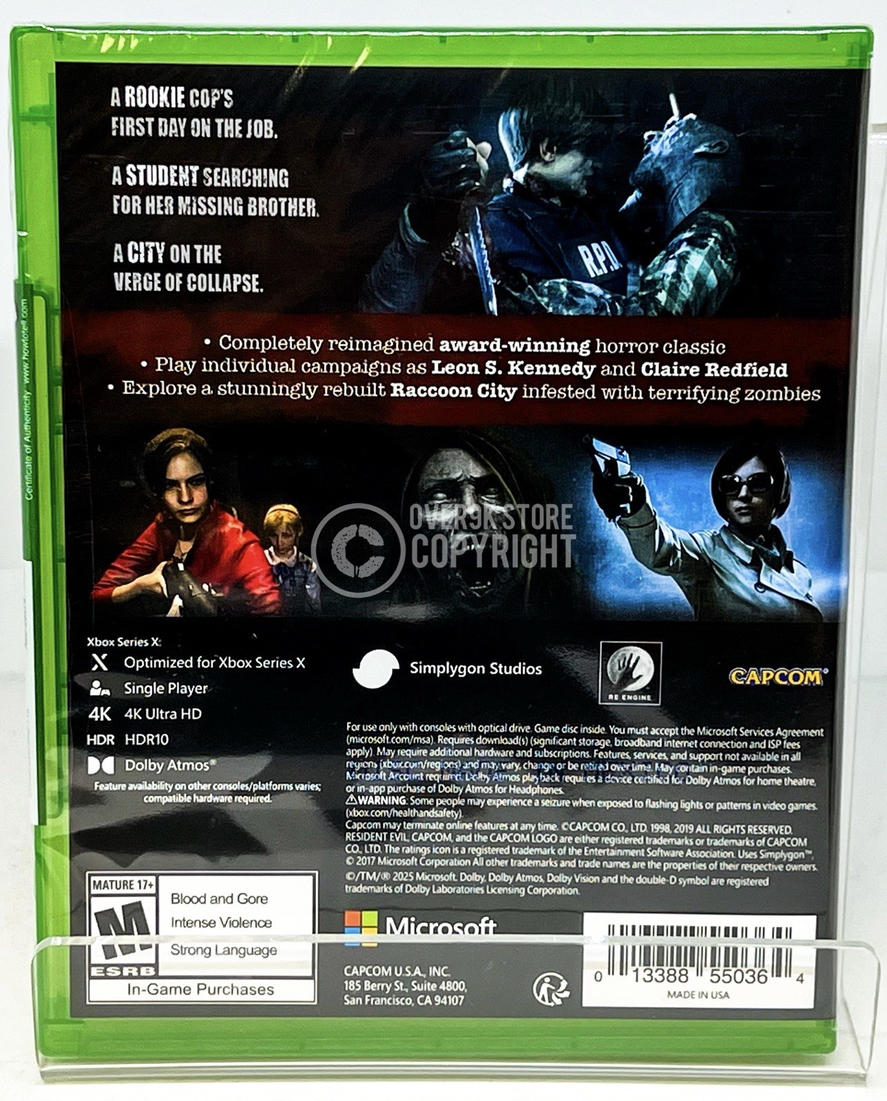 Resident Evil Origins + 2 + 3 + 4 + 5 + 6 + 7 Gold Edition – Xbox One – New
