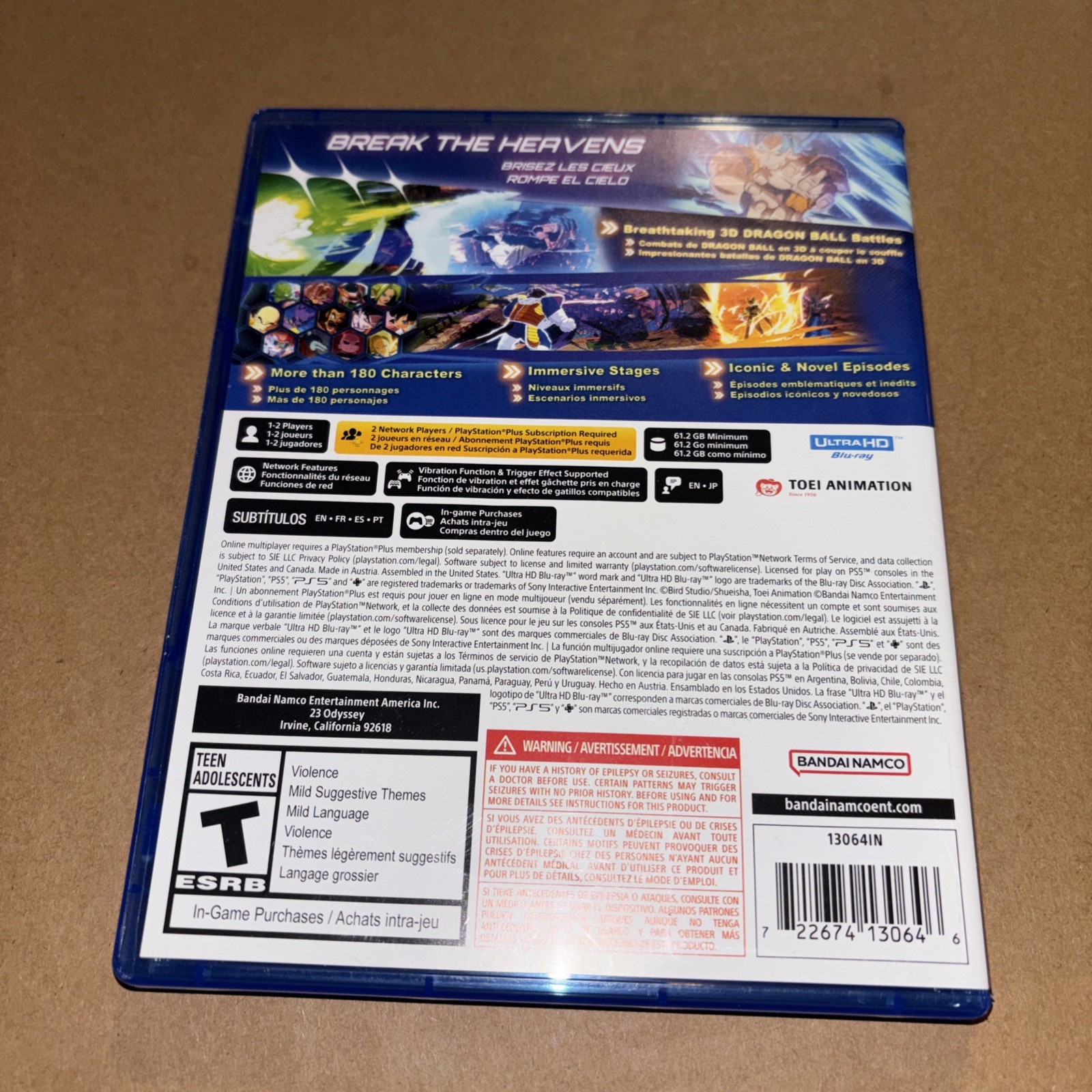 Dragon Ball: Sparking! Zero – Sony PlayStation 5