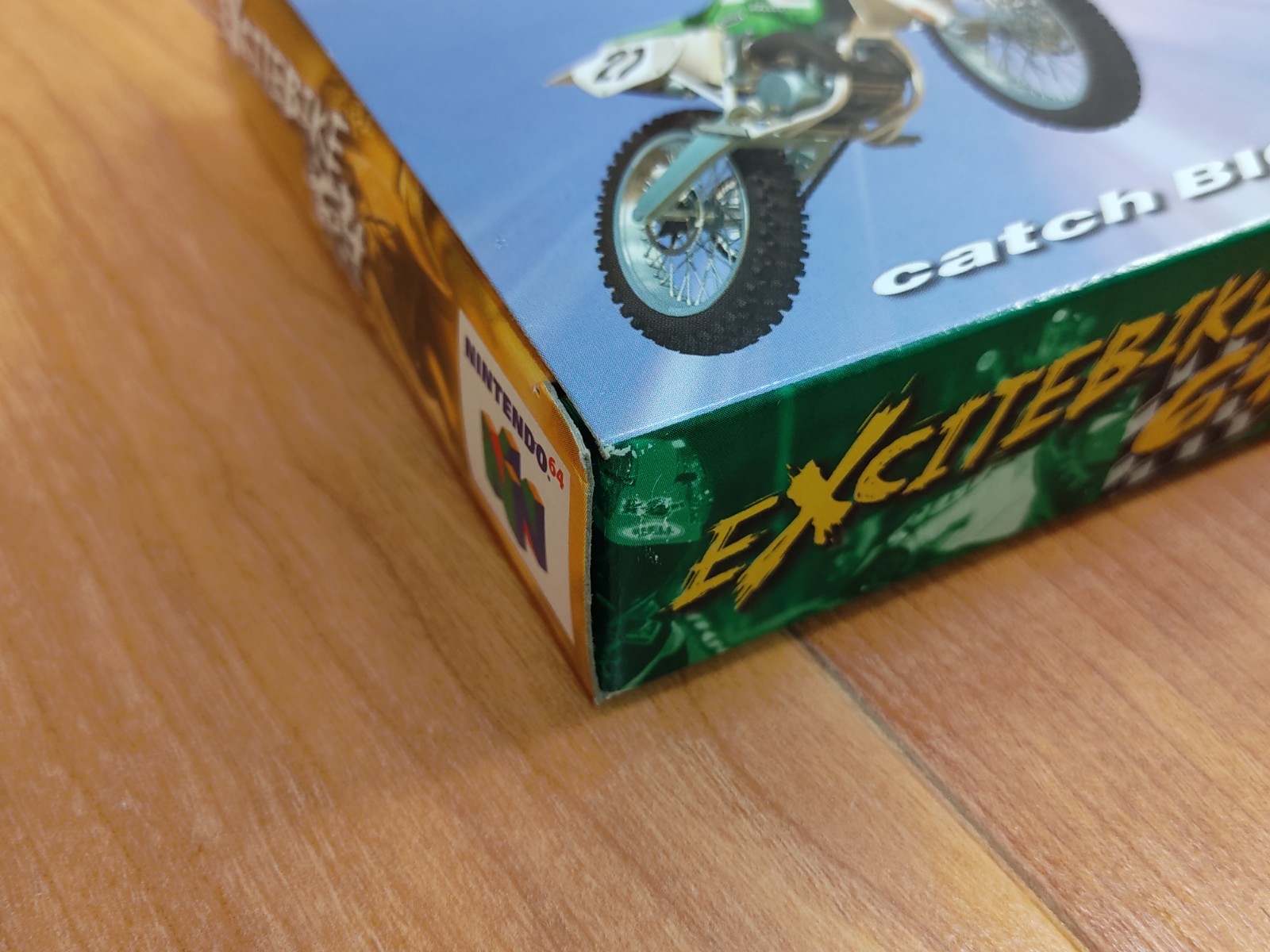 MINTY BOX CIB Excitebike 64 complete in nintendo n64 CLEAN Collector lot vgc
