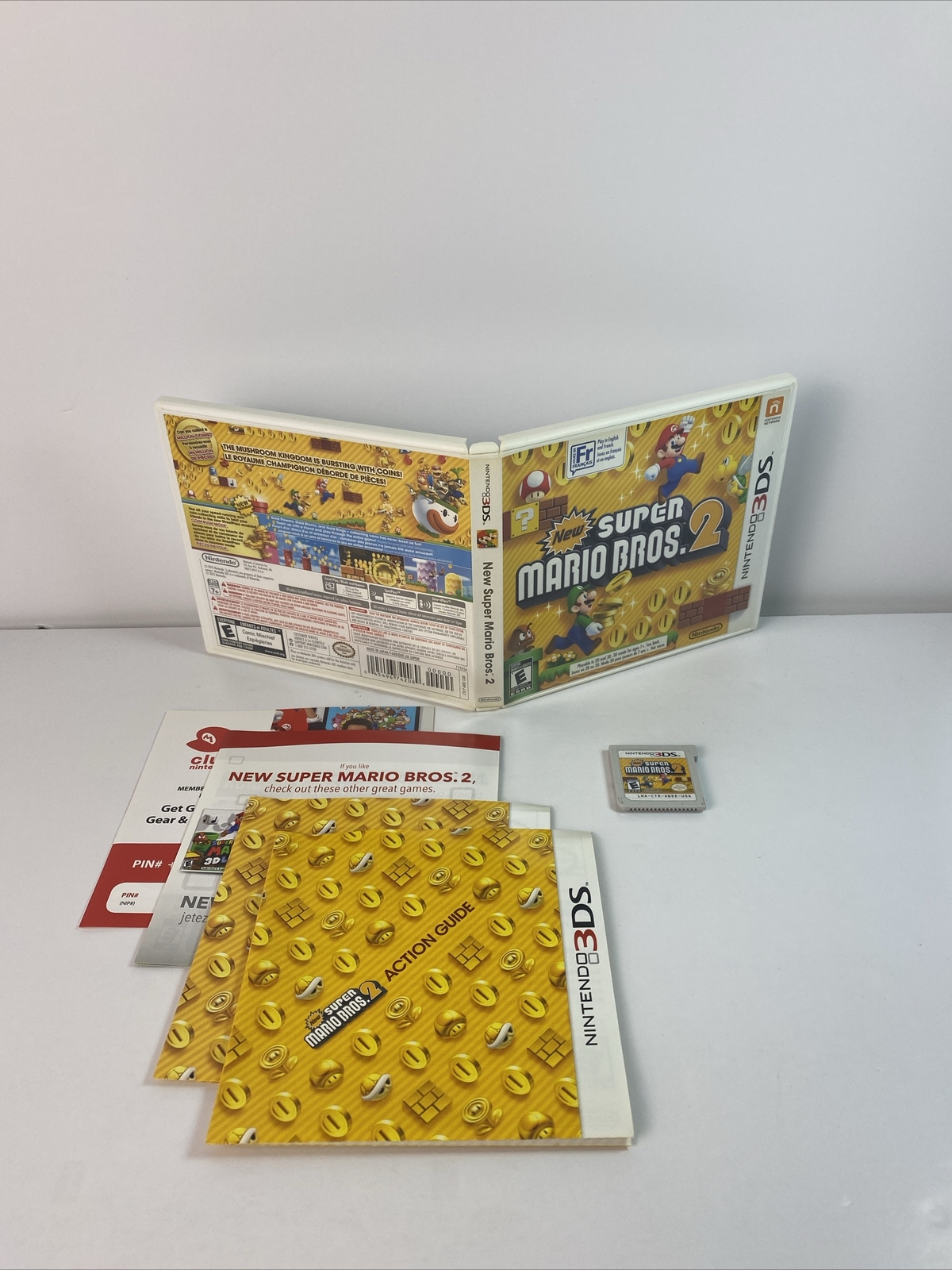 New Super Mario Bros. 2 (Nintendo 3DS, 2012) Complete CIB – Authentic – TESTED