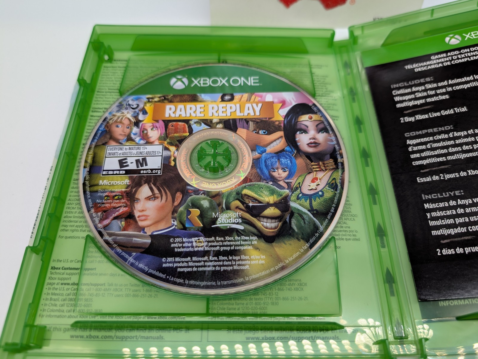 Rare Replay/Gears of War Ultimate Edition (Microsoft Xbox One) MINT! MAIL TOMORR