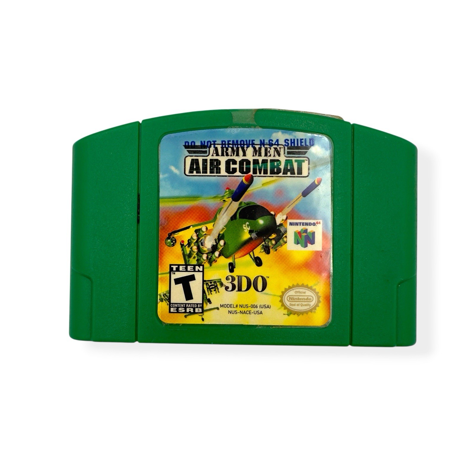 Army Men: Air Combat (Nintendo 64 2000) N64 Authentic Cartridge Tested & Working