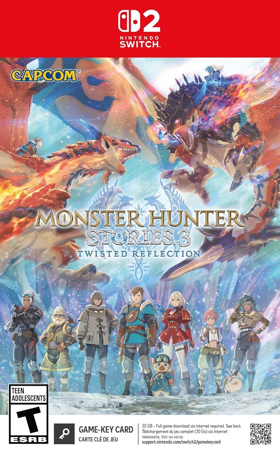 Monster Hunter Stories 3: Twisted Reflection (Game-Key Card) – Nintendo Switch 2