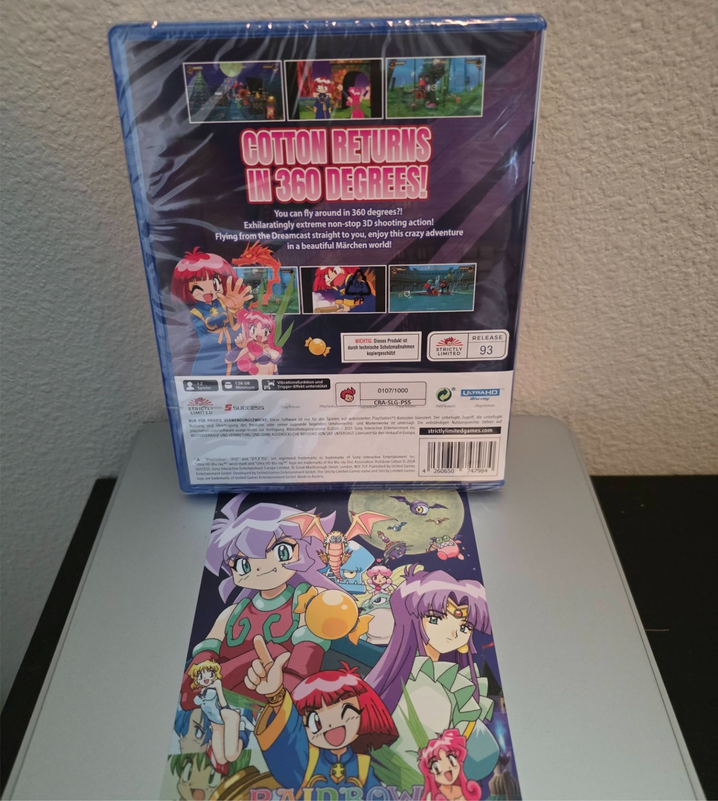 Rainbow Cotton – Playstation 5 (Strictly Limited Games)