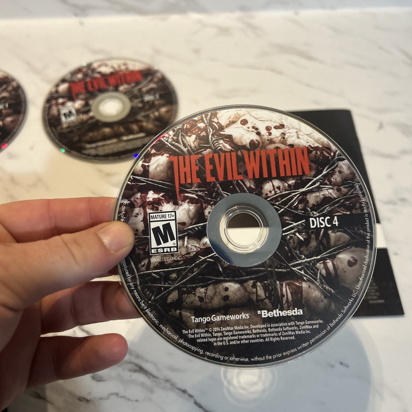 The Evil Within PC DVD ROM Video Game – Great Condition Complete Horror
