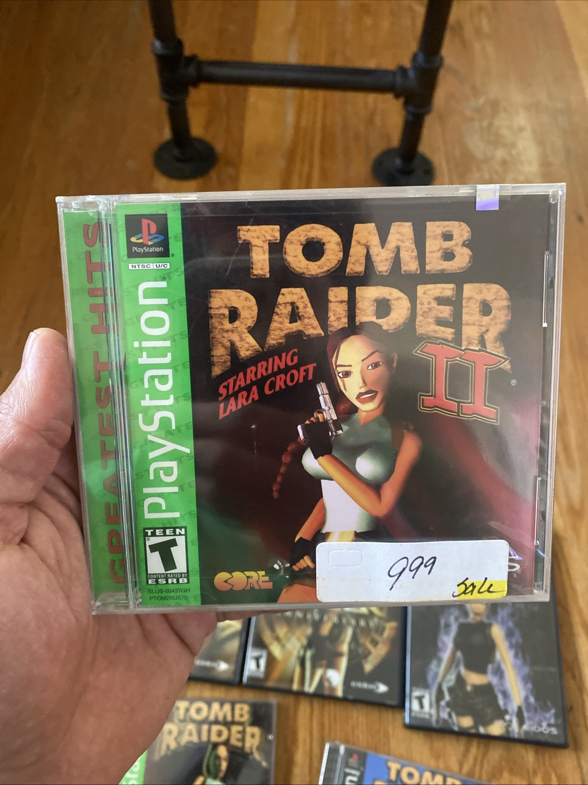 Tomb Raider II Starring Lara Croft (Sony PlayStation 1, 1997) SEALED NEW NIB