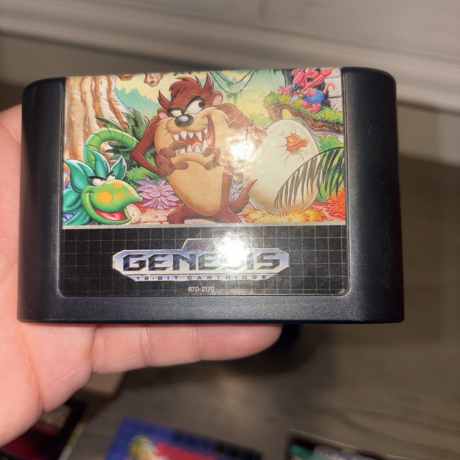 Taz-Mania (Sega Genesis, 1992) Complete CIB Collector Quality Tested Clean