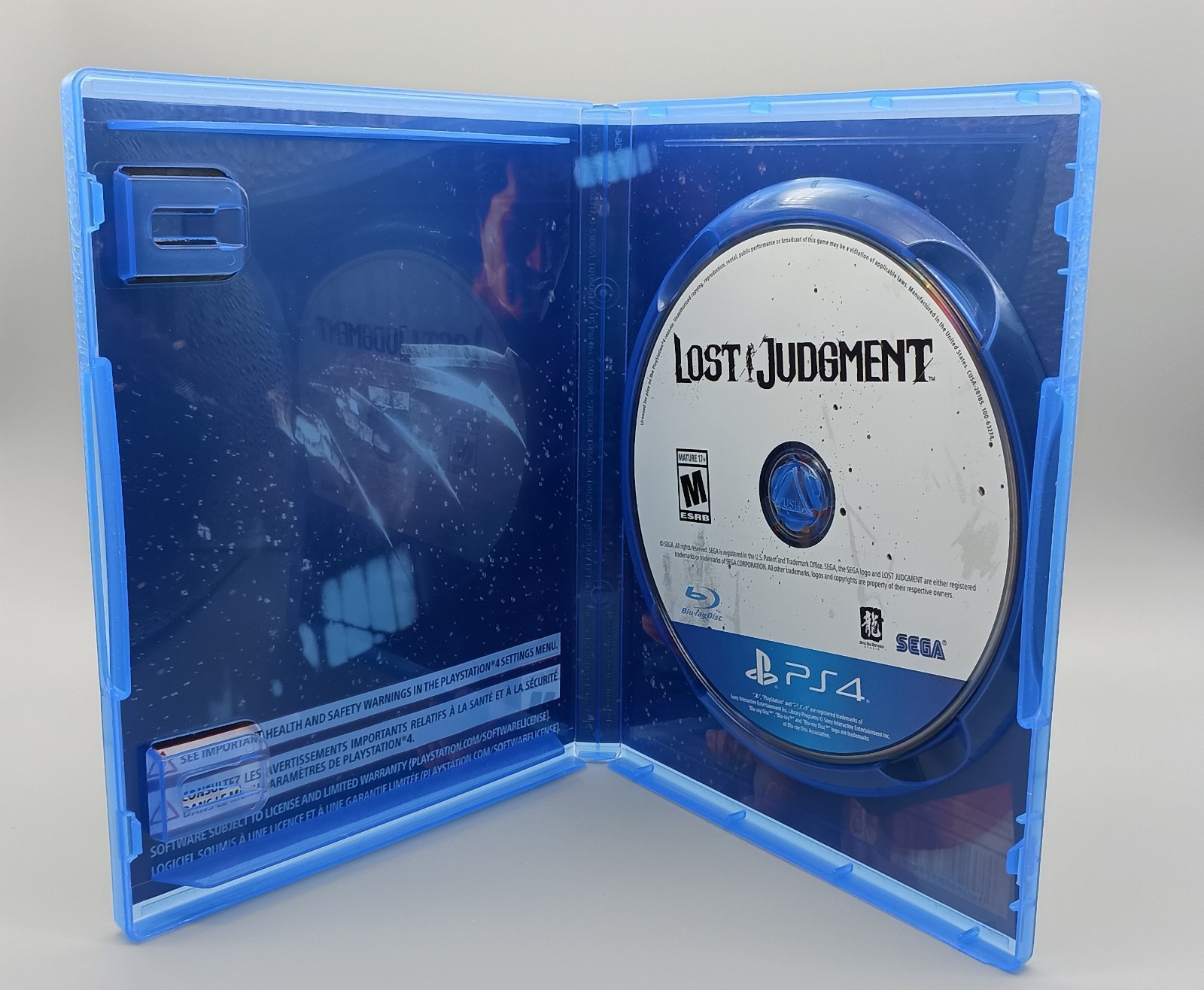 SEGA Lost Judgment (Judgment Series) PS4 PlayStation 4 Tested