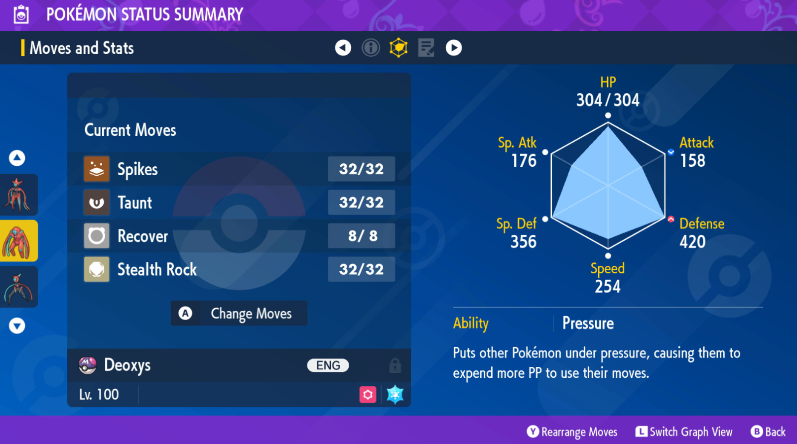 ✨ 6IV DEOXYS 4 PACK ALL FORMS ✨ POKEMON SCARLET & VIOLET EV’D 🚀 FAST🚀
