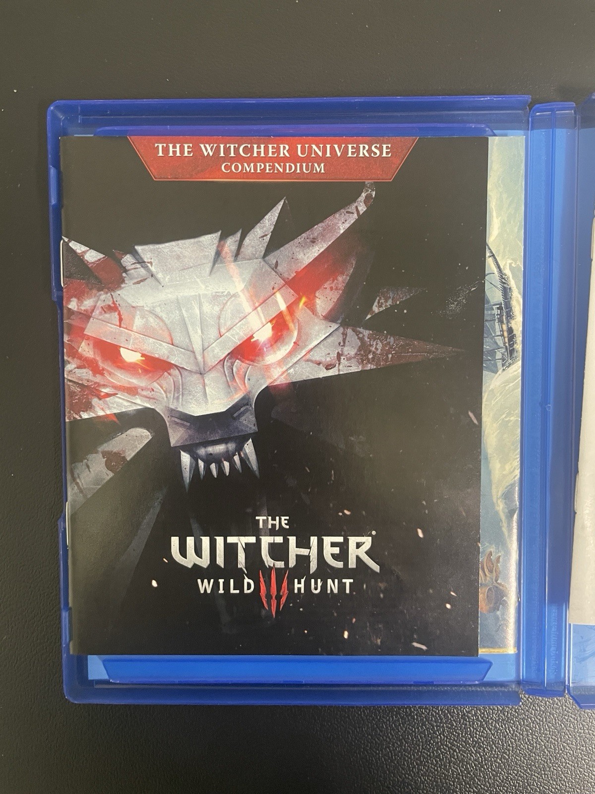 CD Projekt RED The Witcher 3: Wild Hunt PS4 M RPG Manual Soundtrack Map Stickers