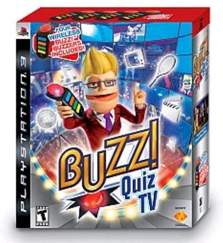 Buzz Quiz TV PlayStation 3, Game ONLY , NO Controllers 2008