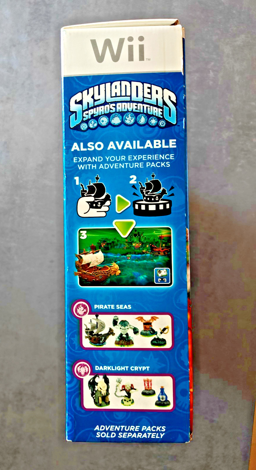 Skylanders Spyro’s Adventure Starter Pack Nintendo Wii, Activision 2011 Used