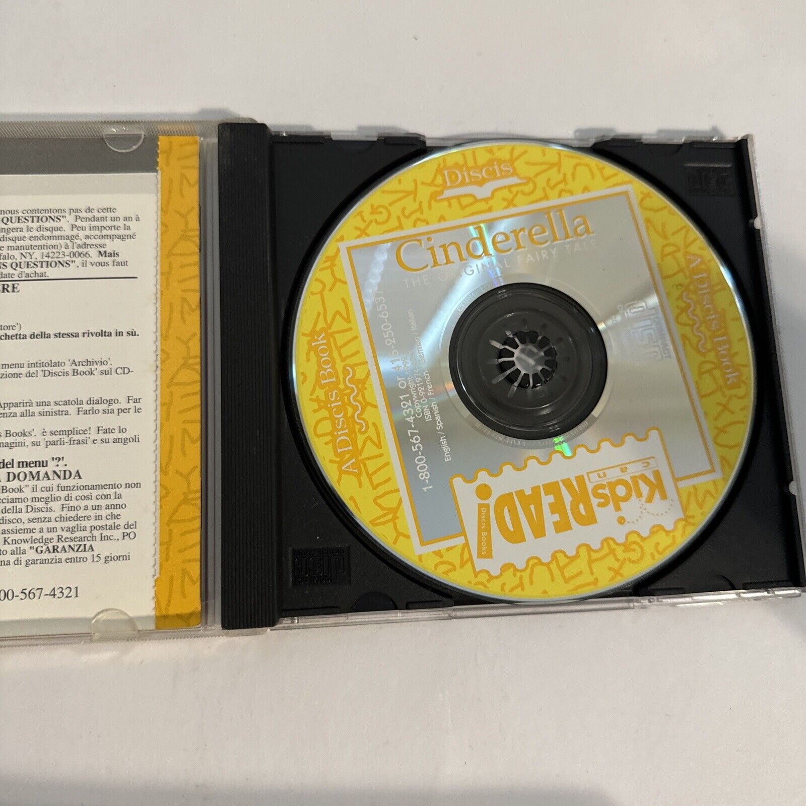 Kids Can Read Cinderella The Original Fairy Tale PC CD
