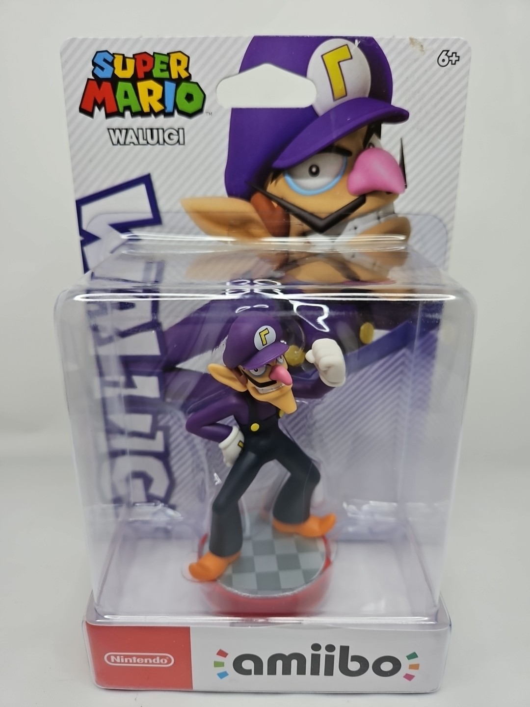 Amiibo: Super Mario Series – Waluigi – Nintendo Factory Sealed Switch Wii U DS