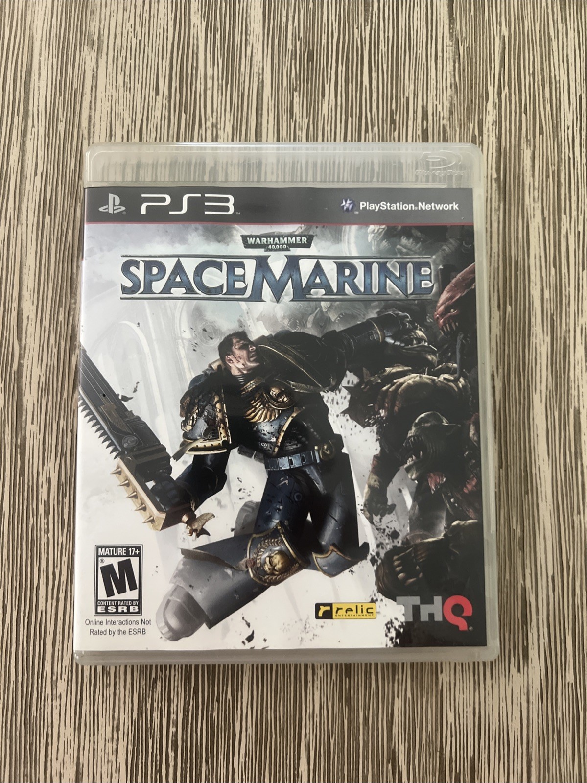 Warhammer 40,000: Space Marine (Sony PlayStation 3 PS3, 2011) Complete