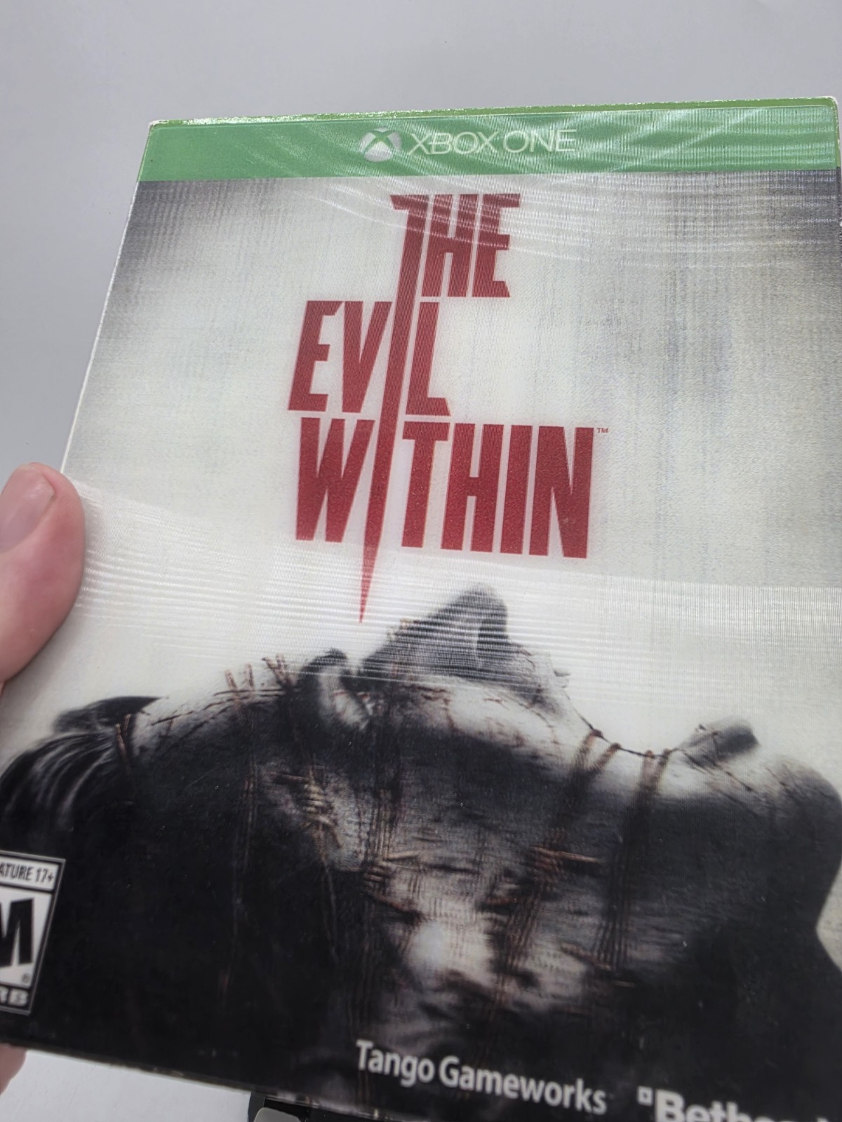 The Evil Within Microsoft Xbox One, 2014 Complete With Holographic Sleeve Mint