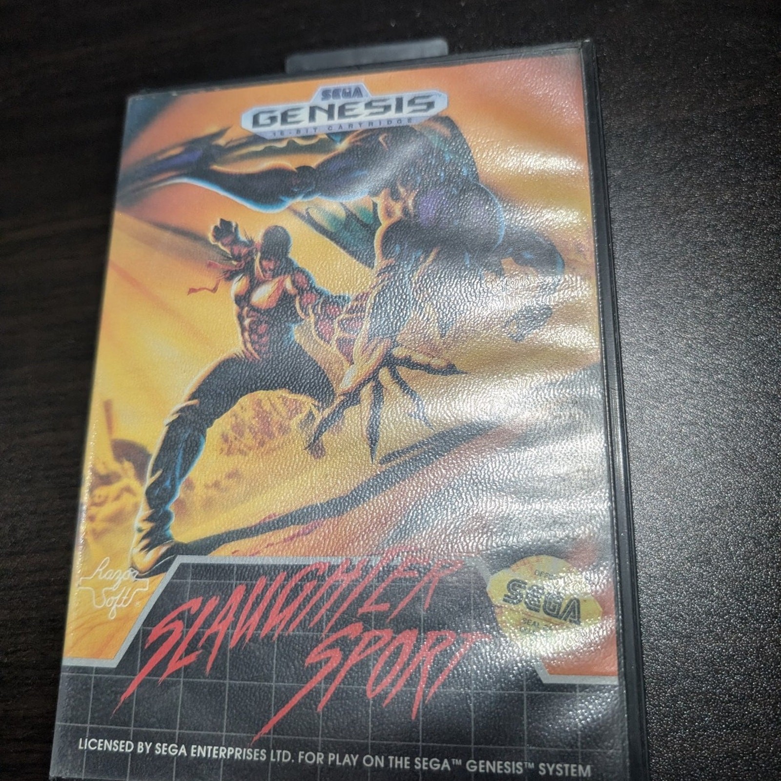 Slaughter Sport (Sega Genesis, 1991) Complete in Box