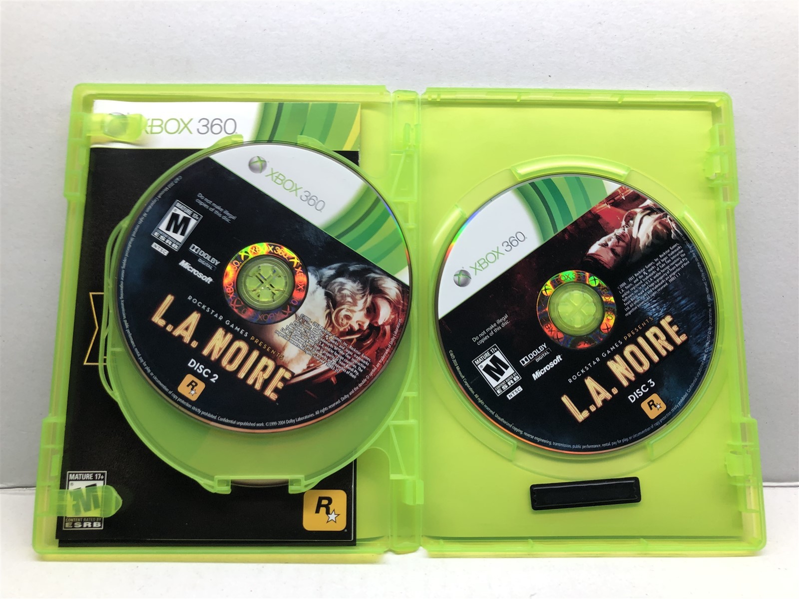 LA Noire (Microsoft Xbox 360, 2011) Complete Tested Working – Free Ship