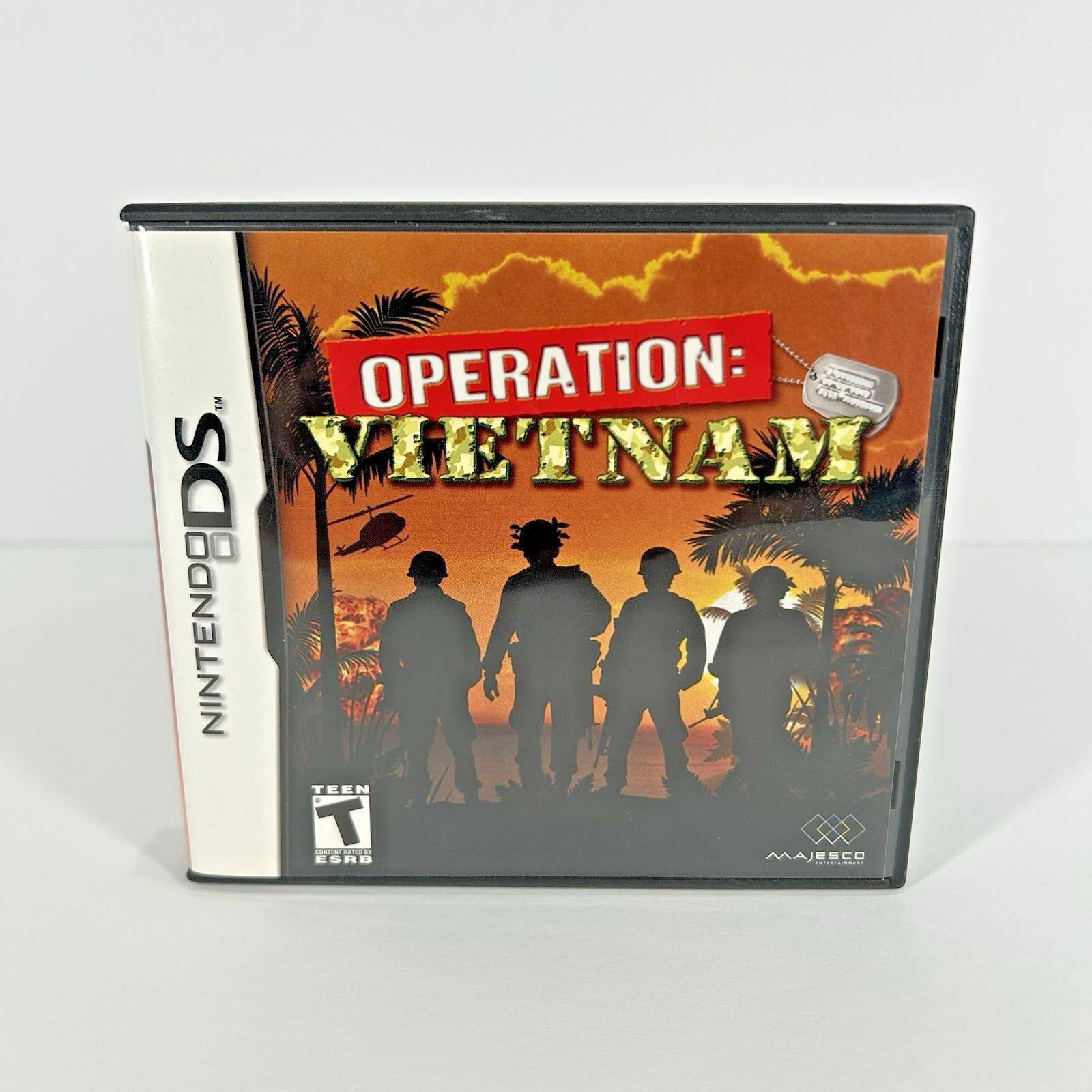 Operation Vietnam Nintendo DS CIB Complete w/ Manual Authentic Cartridge 2007