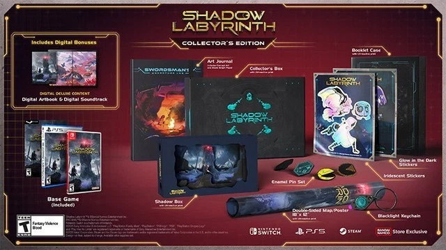 Shadow Labyrinth Collector’s Edition Nintendo Switch w/ Physical Disc New