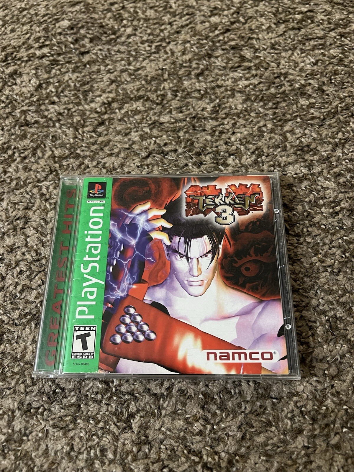 Playstation One TEKKEN 3 – Classic PS1 Fighter GREATEST HITS version NAMCO 1998