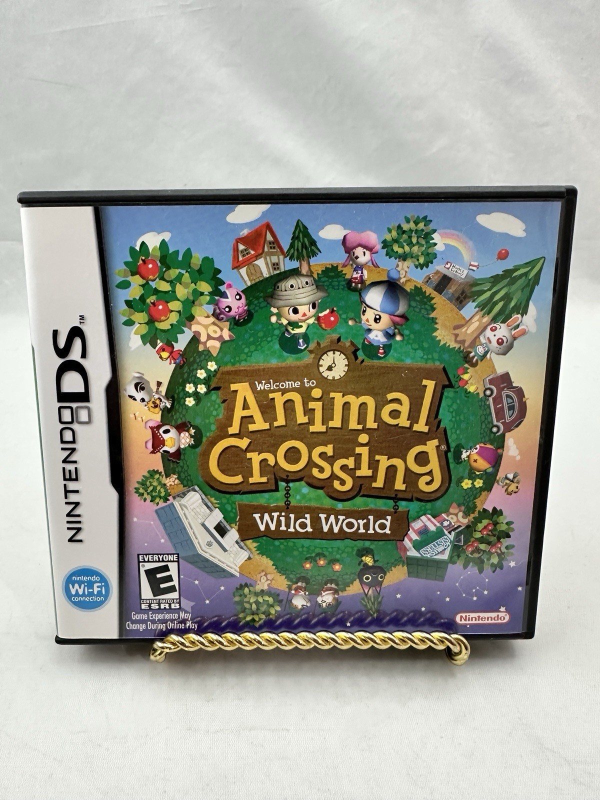 Animal Crossing: Wild World (Nintendo DS, 2005) Authentic Tested Complete