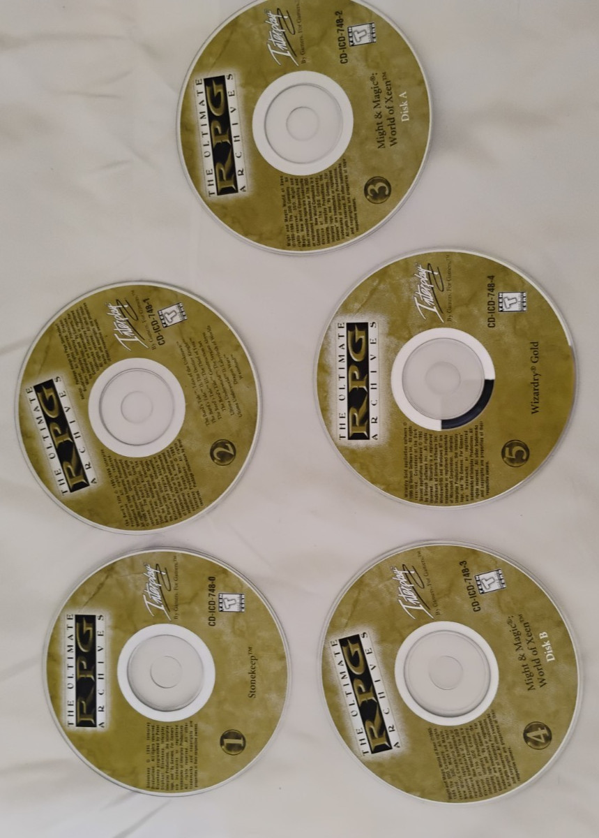 The Ultimate RPG Archives for PC – 12 Role Playing Games – Rated T 13+- Complete