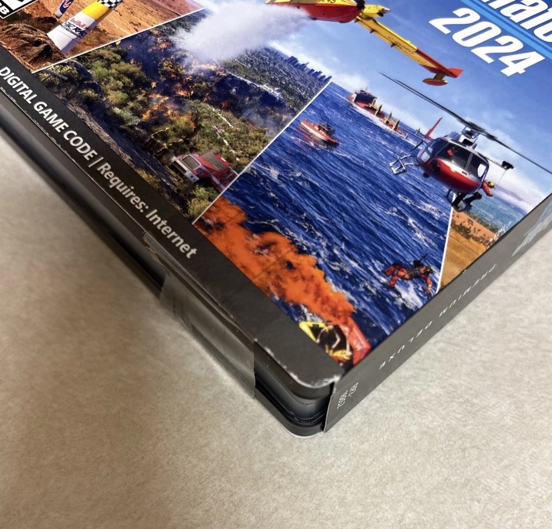 NEW sealed MICROSOFT FLIGHT SIMULATOR 2024 Premium Deluxe XBOX SERIES X Windows