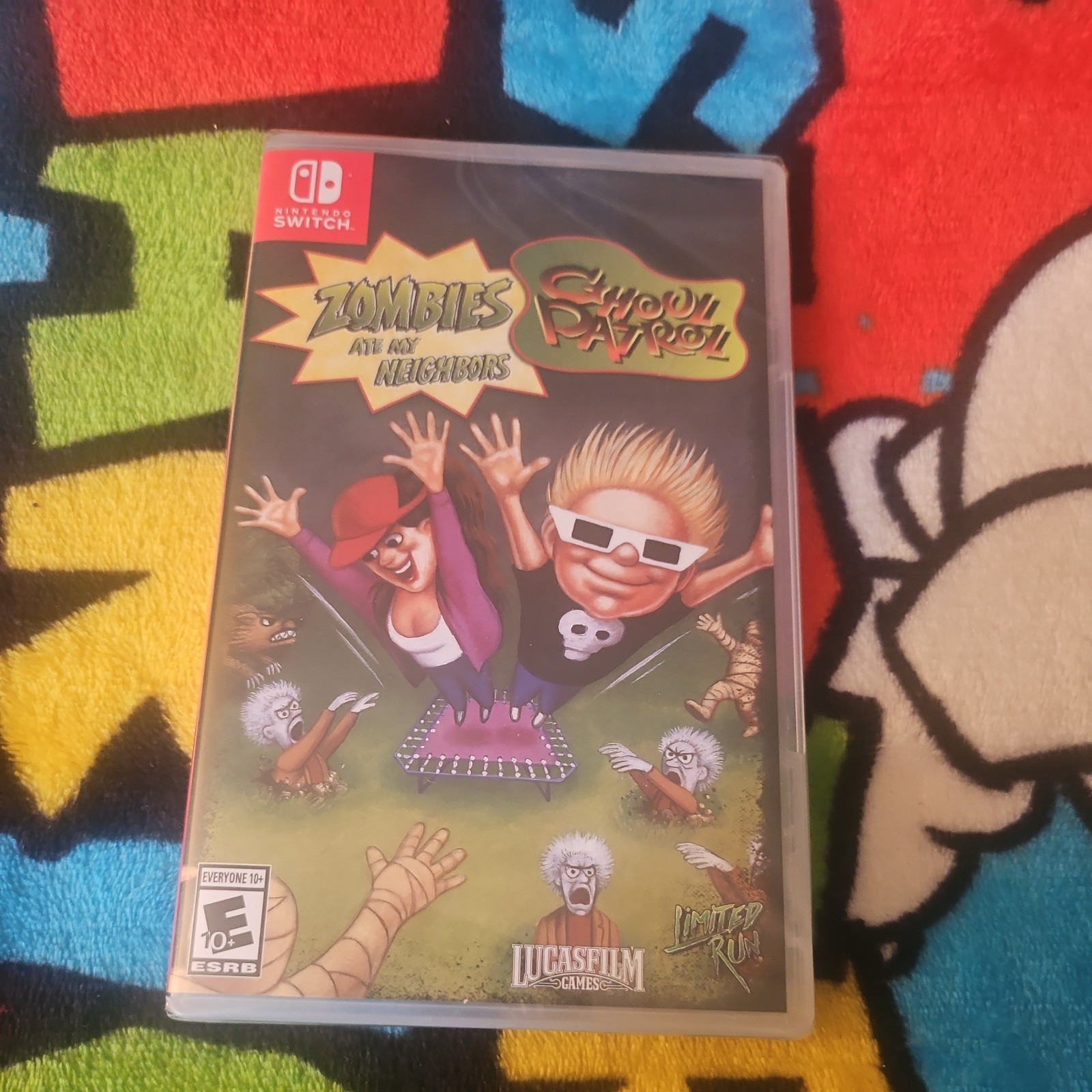 ZOMBIES ATE MY NEIGHBORS GHOUL PATROL (LIMITED RUN GAMES LRG #112) New Sealed